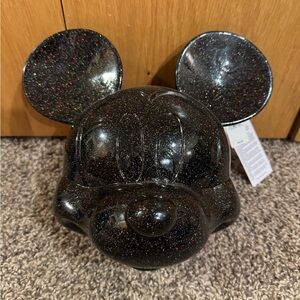Disney Black Glitter Mickey Mouse Bag